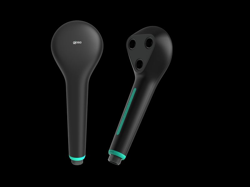 POMMEAU DE DOUCHE ECONOMIQUE GJOSA GS3 BLACK