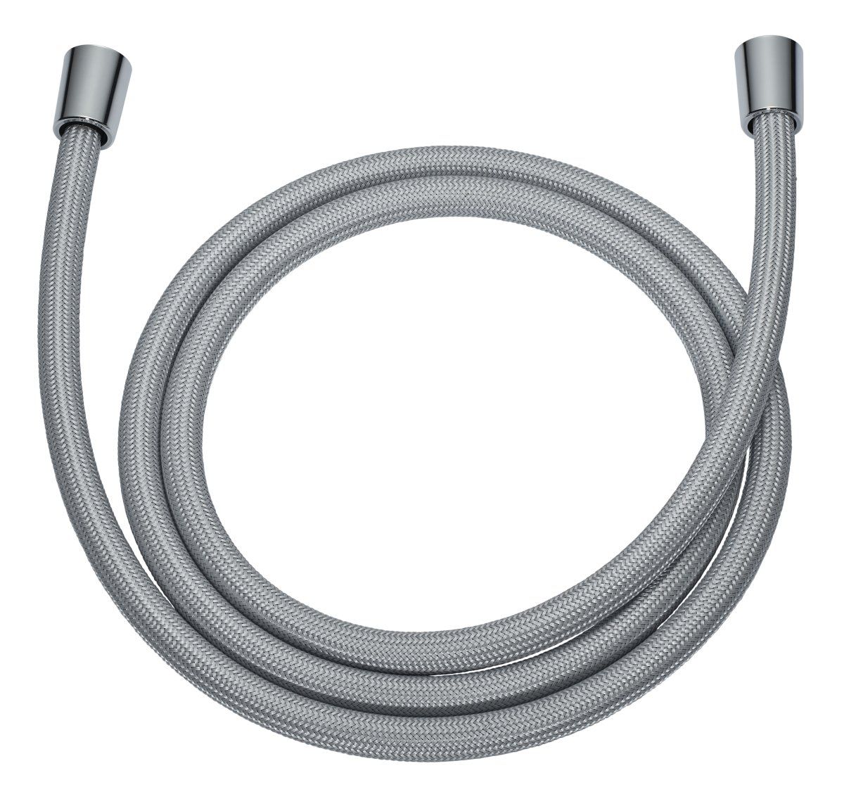 FLEXIBLE DE DOUCHE CHROMALUX ZERO SILVER 125CM - avec régulateur de débit 9L/min max.