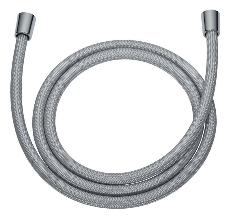 FLEXIBLE DE DOUCHE CHROMALUX ZERO SILVER 180CM - avec régulateur de débit 9L/min max.
