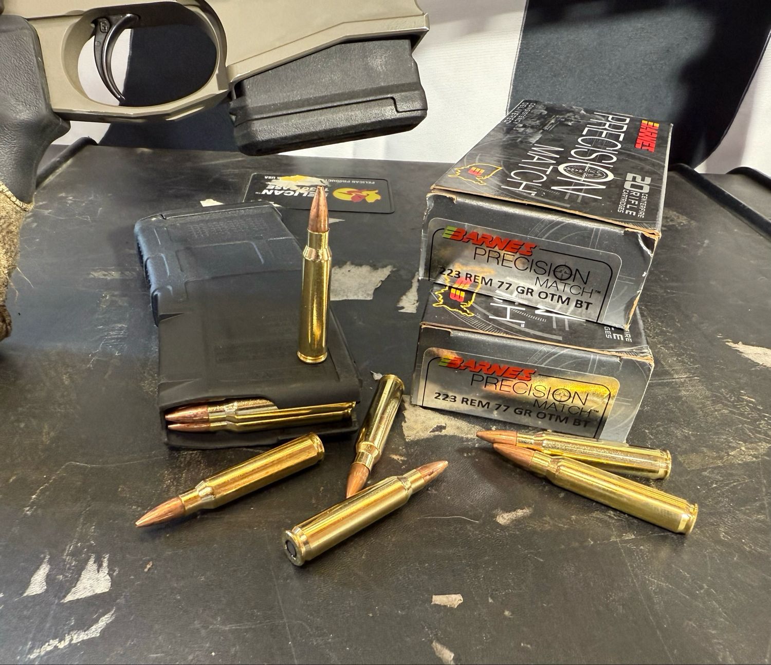 Barnes Precision Match 77 gr OTM .223 - 20 Rounds