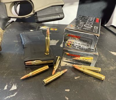 Barnes Precision Match 77 gr OTM .223 - 20 Rounds