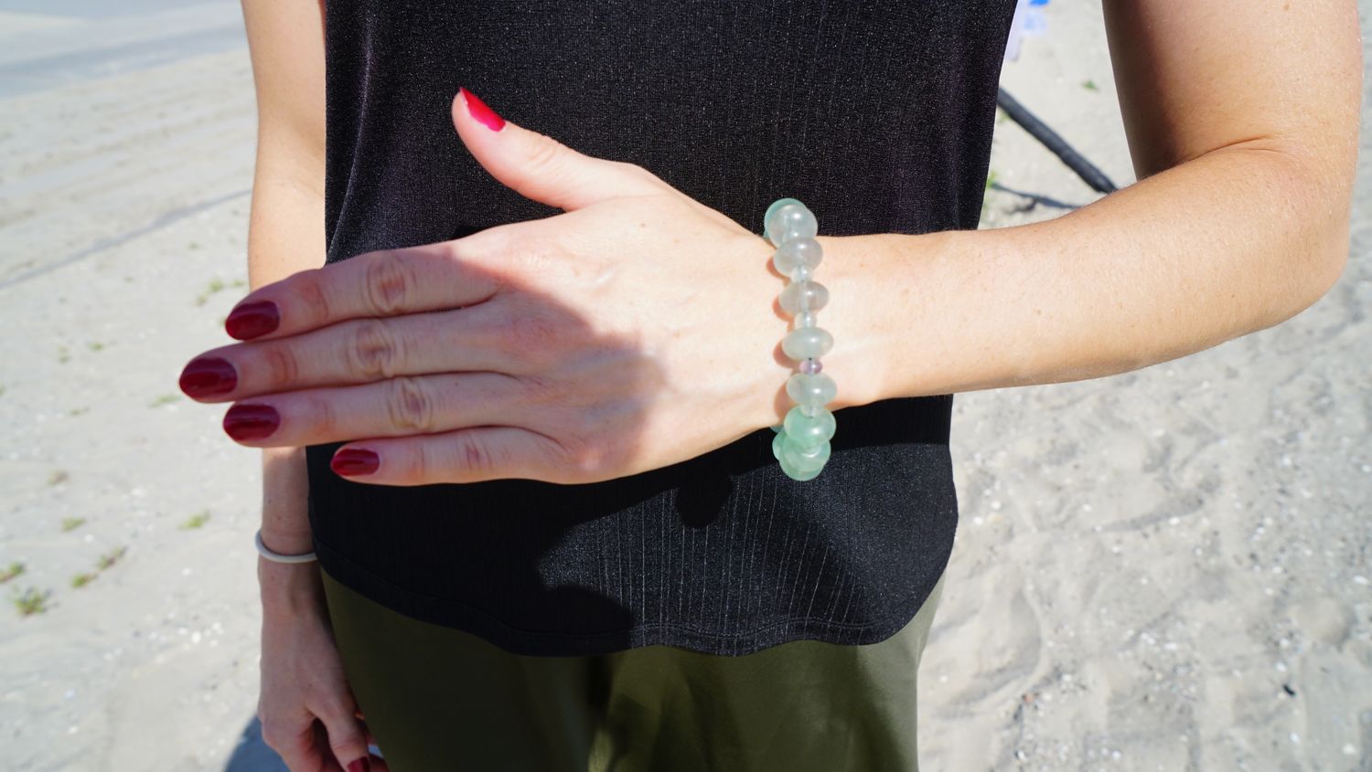 Fluorite armband