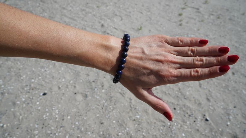 Zwarte Agaat Armband