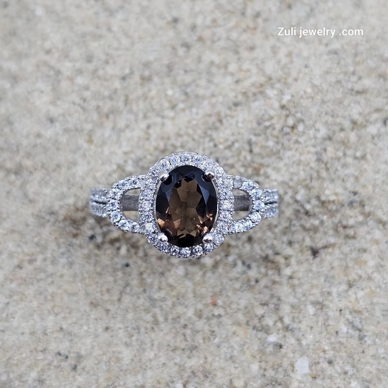 Rookkwarts Ring