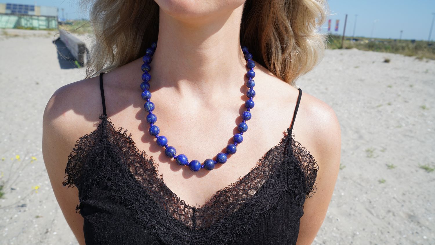 Lapis Lazuli in goud