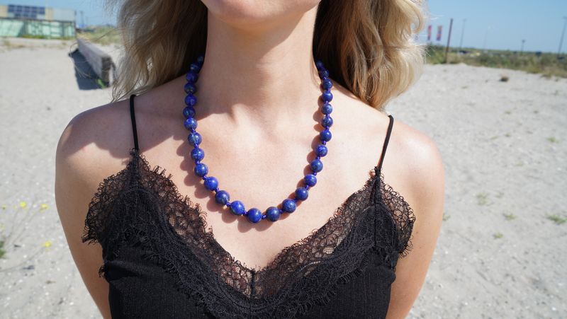 Lapis Lazuli in goud