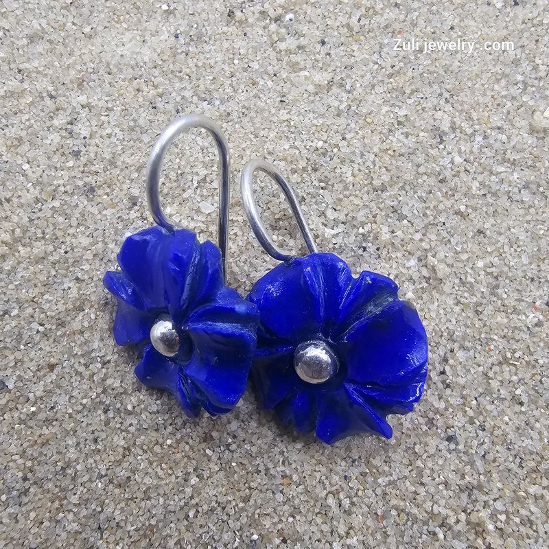 Lapis Lazuli Oorbellen