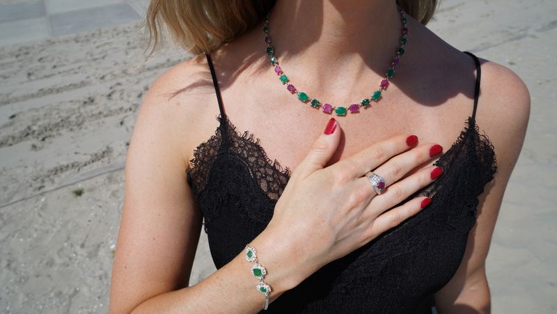 Smaragd Armband