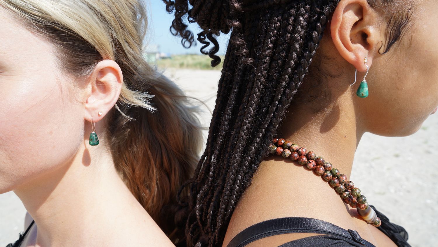 Smaragd Oorbellen in Zilver