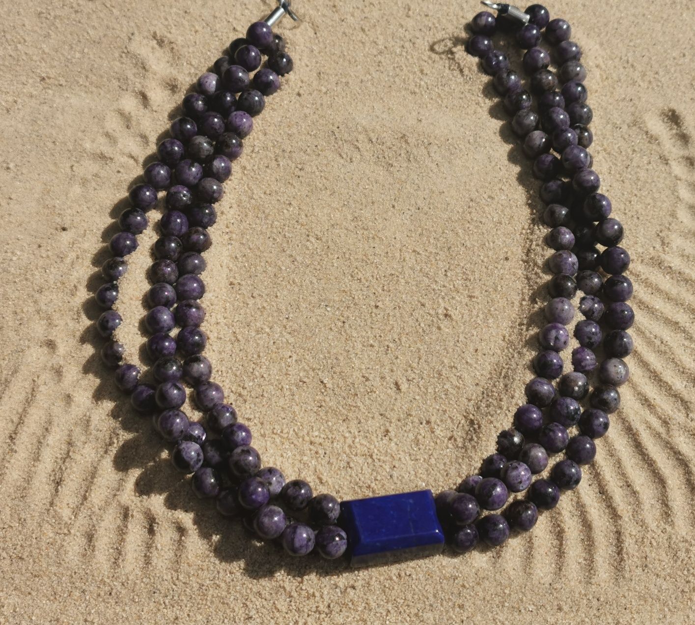 Amethist Lapis Lazuli Ketting