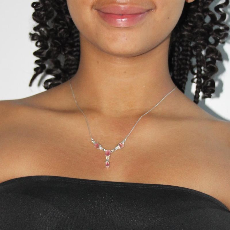 Tourmalijn Roze Ketting