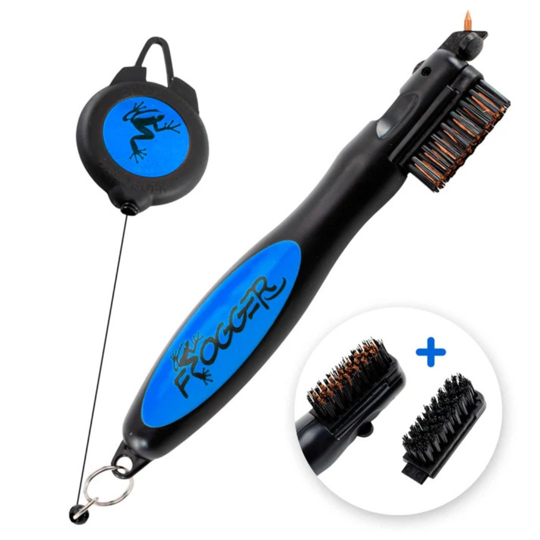 Frogger BrushPro Original Golf Brush, Color: Blue