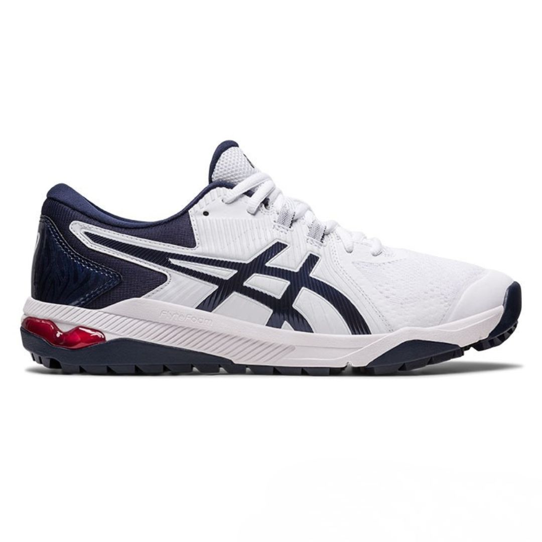 ​ASICS GEL-COURSE Glide Golf Shoes, Color: White/Midnight, Size: 10