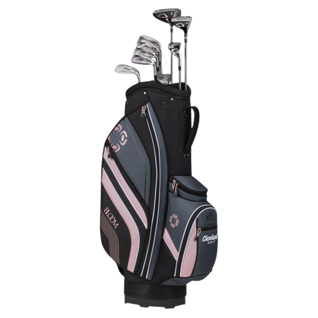 Cleveland Women's 2025 Bloom Complete Set, Hand: Left, Color: Black/Pink