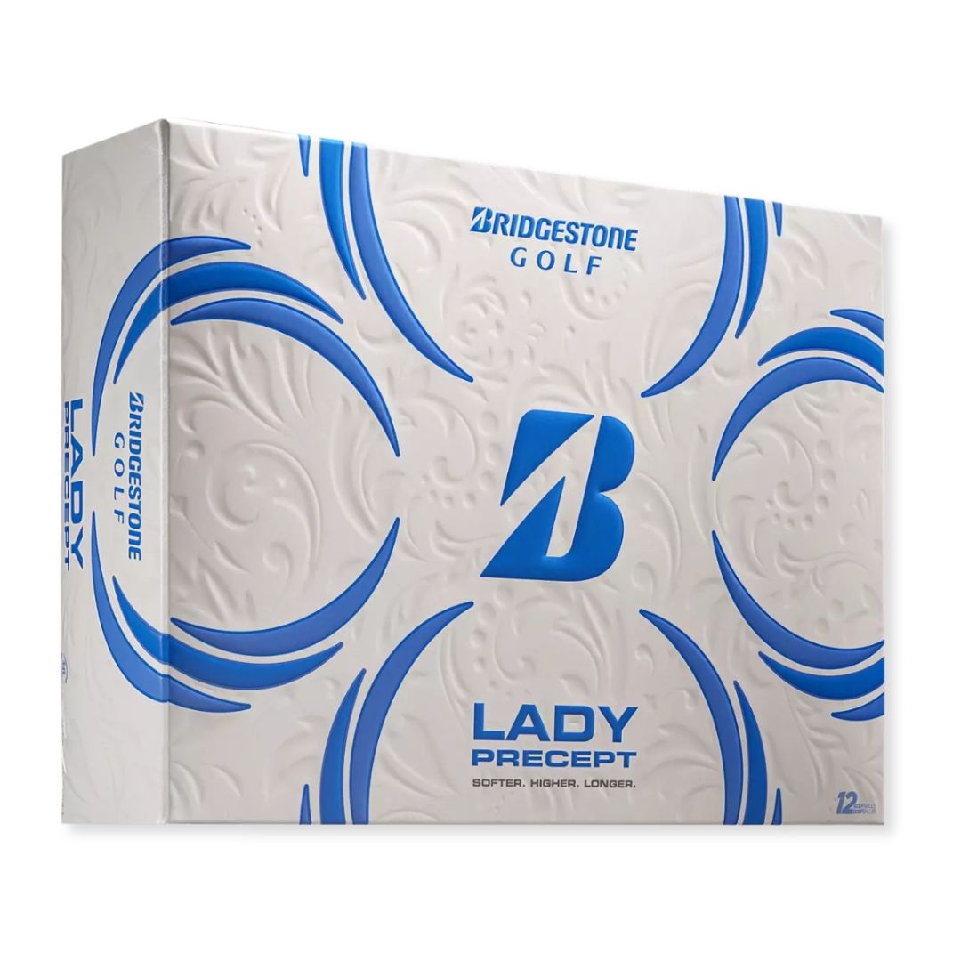 Bridgestone Precept Lady Golf Balls, Color: White