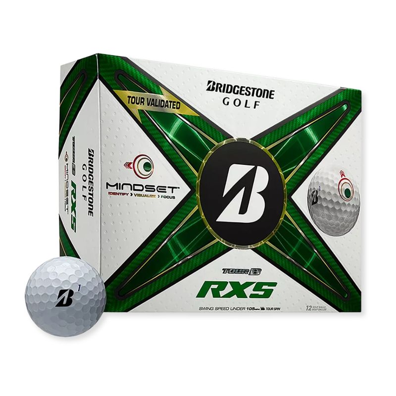 Bridgestone 2024 Tour B RXS MindSet Golf Balls