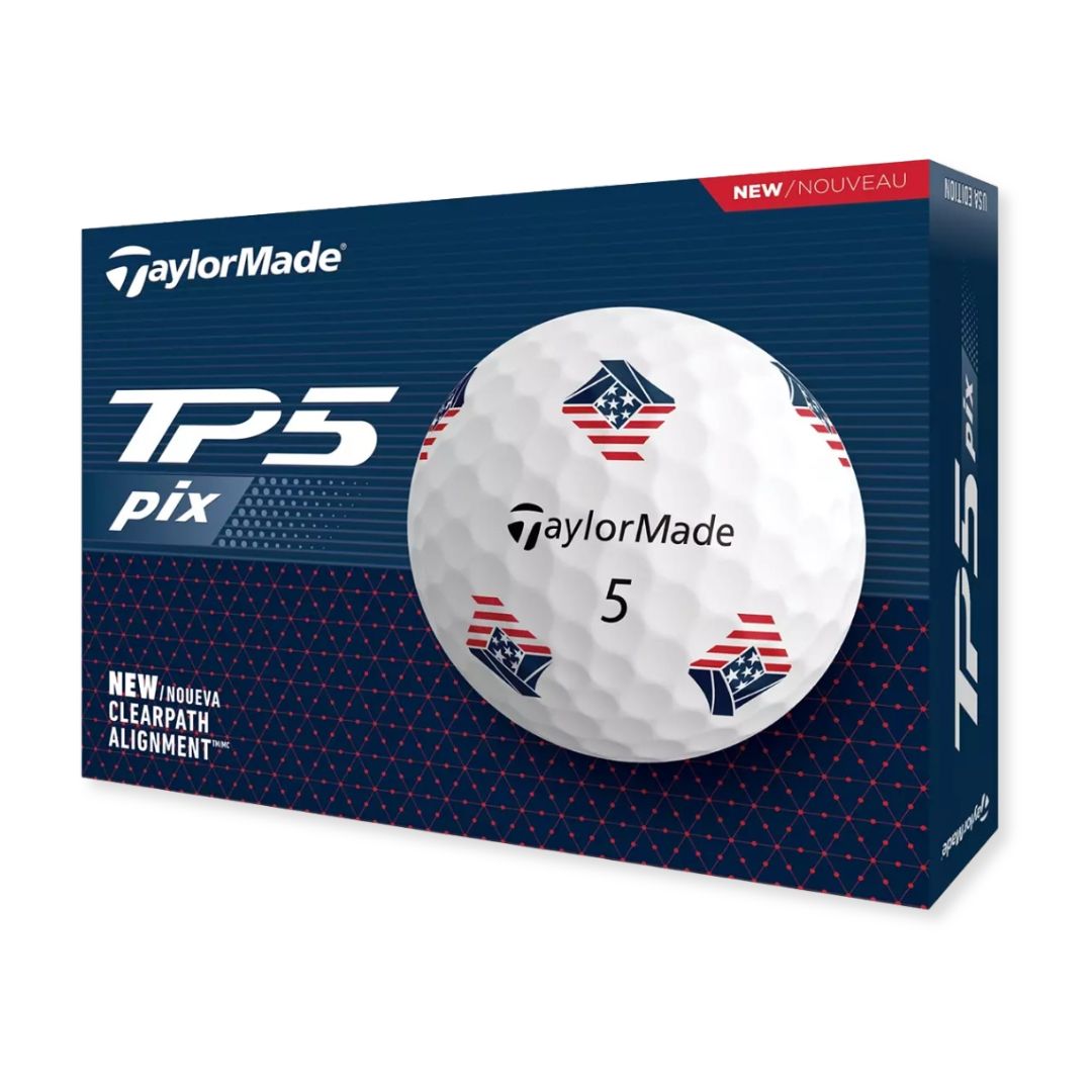 TaylorMade 2024 TP5 pix USA Golf Balls