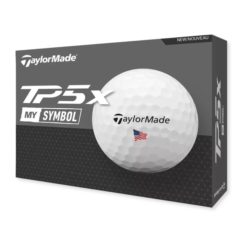TaylorMade 2024 TP5x MySymbol Golf Balls