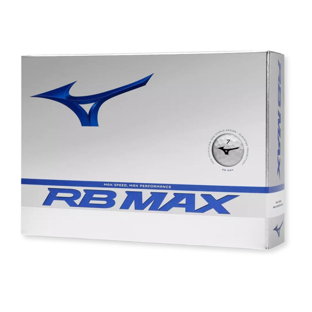 Mizuno RB MAX Golf Balls, Color: White