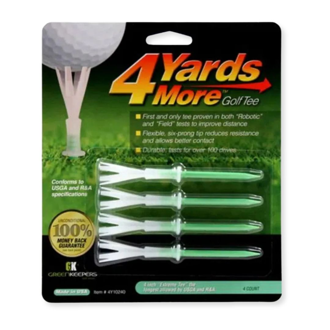 4 Yards More Golf Tees