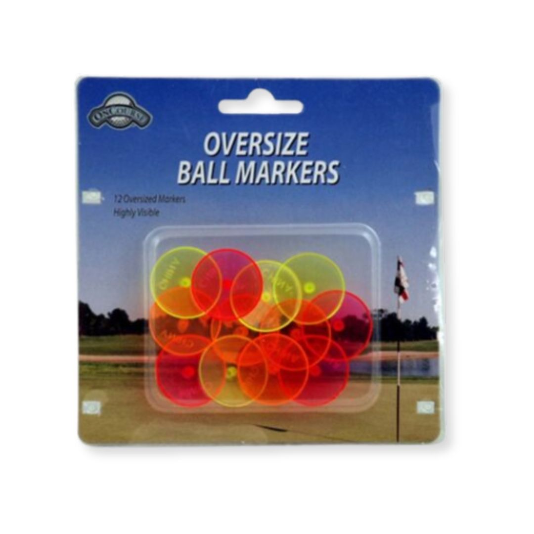 OnCourse Oversized Neon Ball Markers