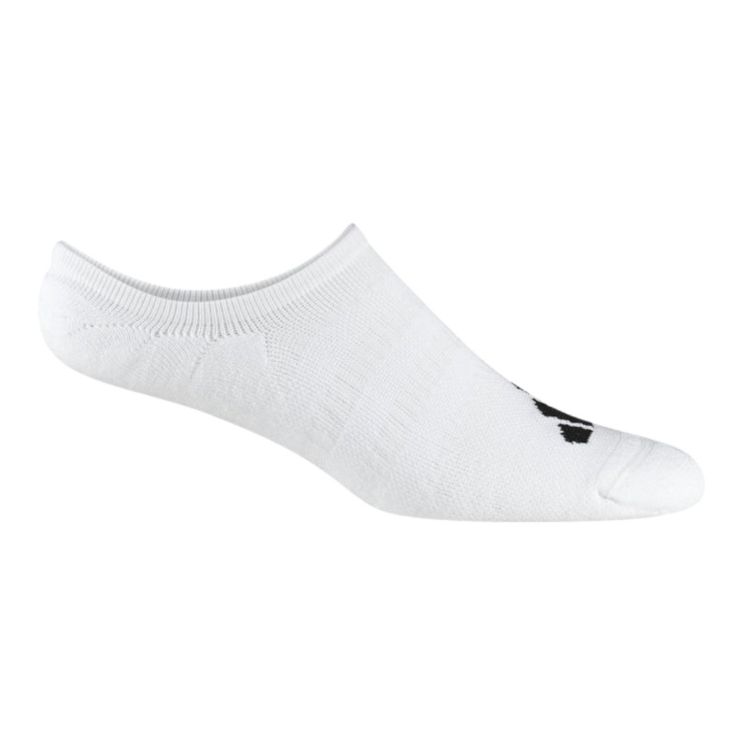 adidas Basic Lowcut Golf Sock, Color: White