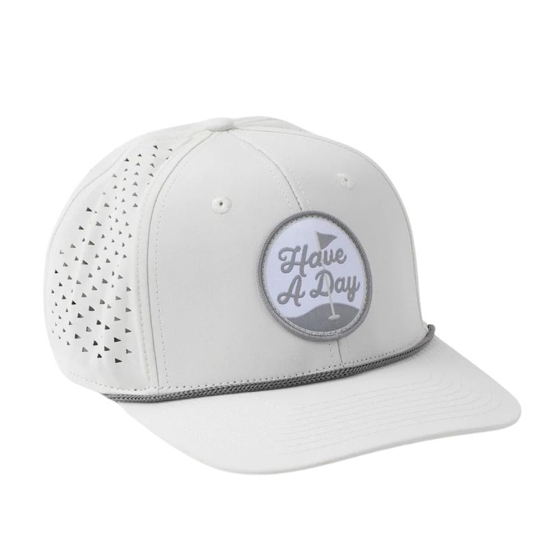 Have A Day Perforated Patch Hat
