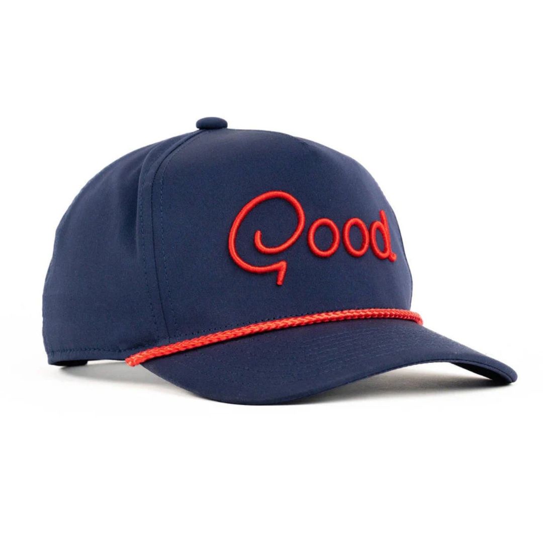Good Good Golf Freedom Rope Hat, Color: Navy