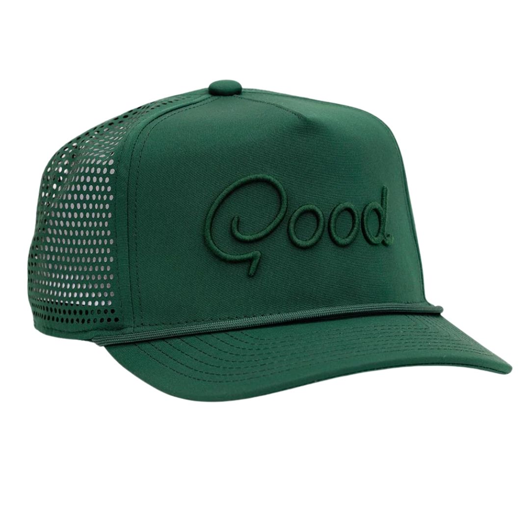 Good Good Golf Blades Rope Hat, Color: Green