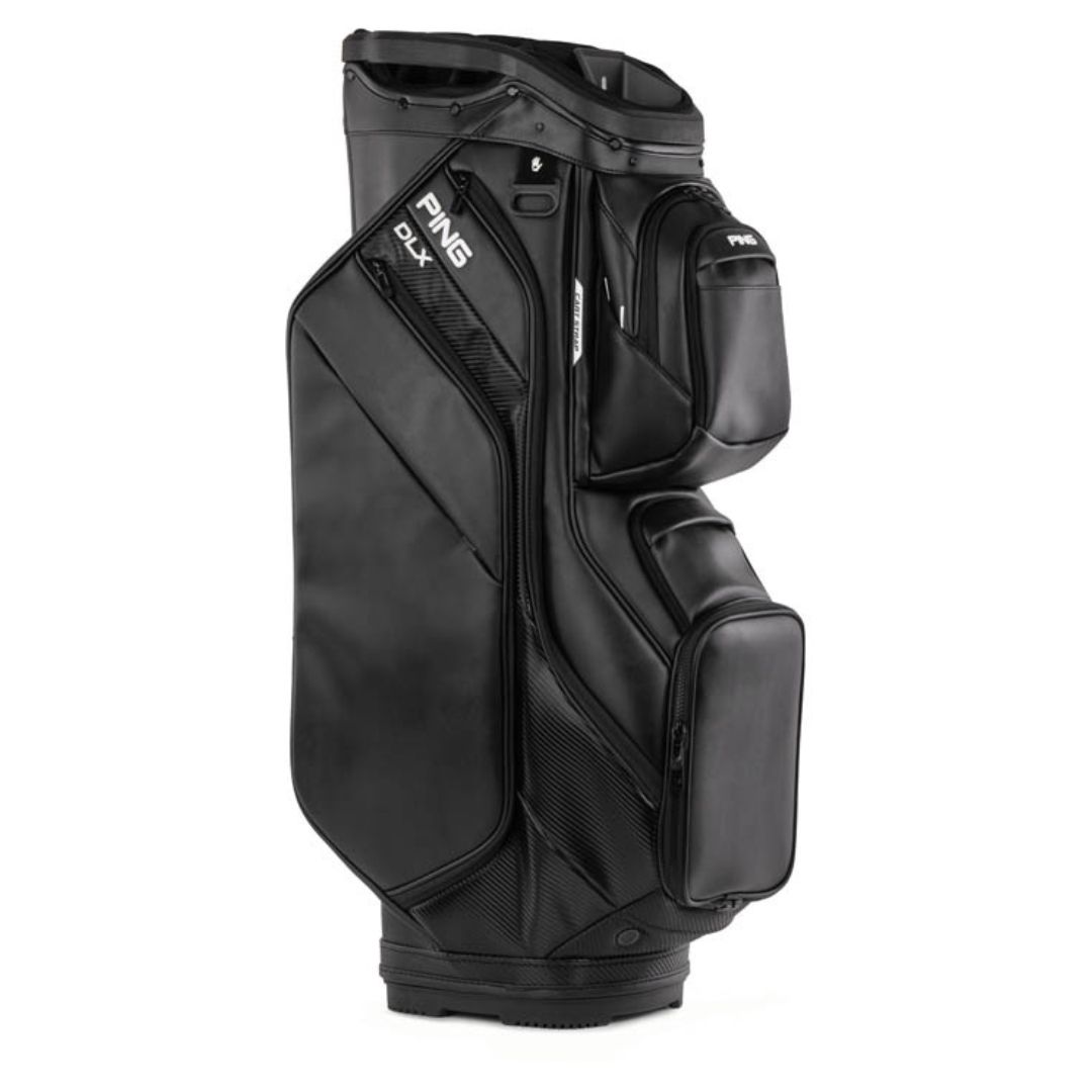PING 2025 DLX Cart Bag, Color: Black