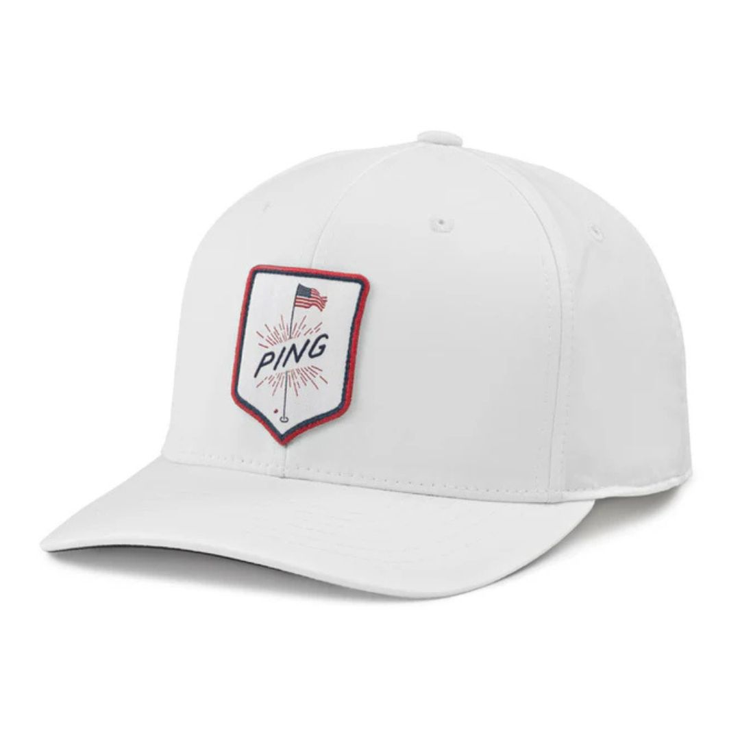 PING Old Glory Cap, Color: White