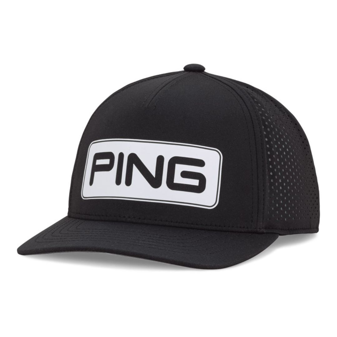 PING Tour Vented Delta Cap, Color: Black