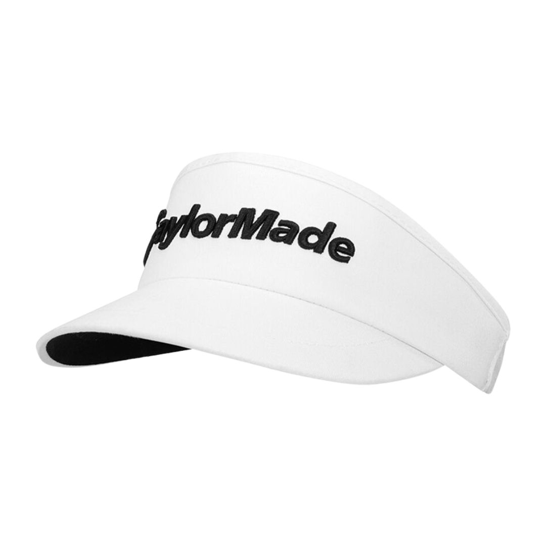 TaylorMade High Crown Visor, Color: White