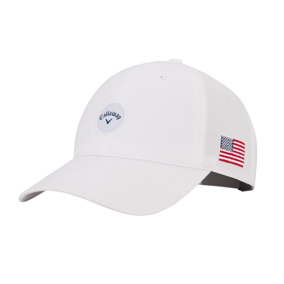 Callaway Heritage Twill Adjustable Hat, Color: USA
