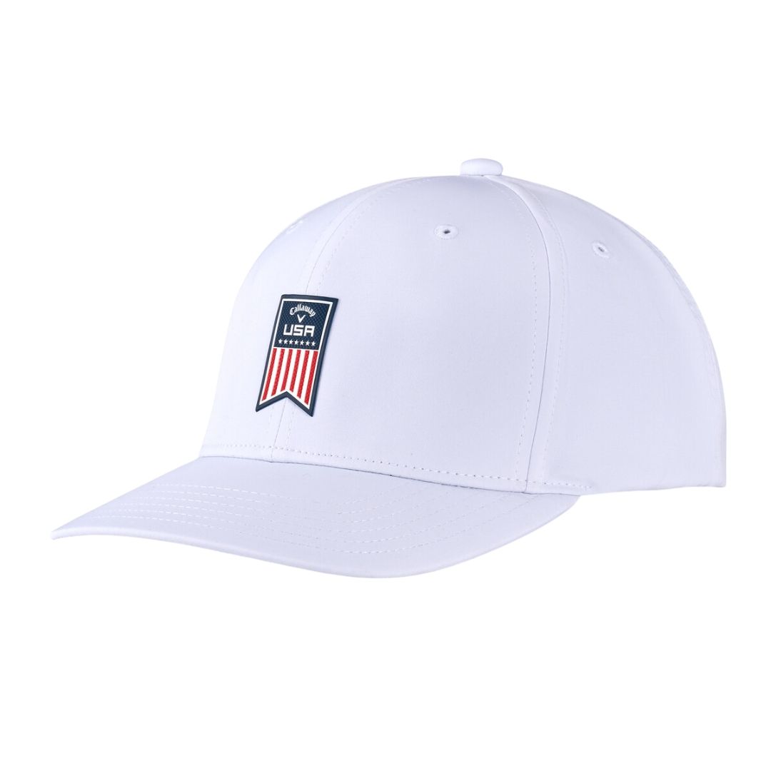 Callaway Patriot Adjustable Hat, Color: White