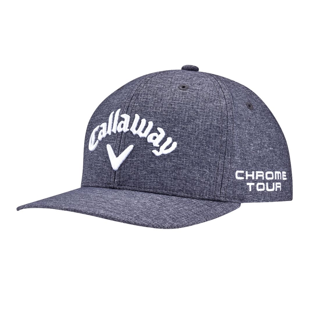 Callaway 2025 Tour Authentic Performance Pro Hat, Color: Heather Charcoal