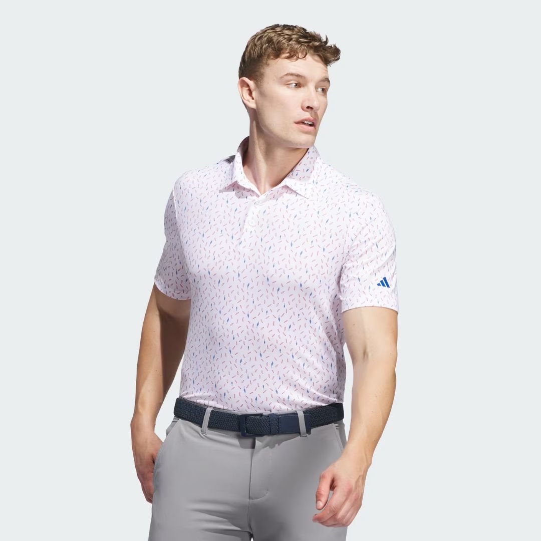 adidas Ultimate365 Allover Print Polo Shirt