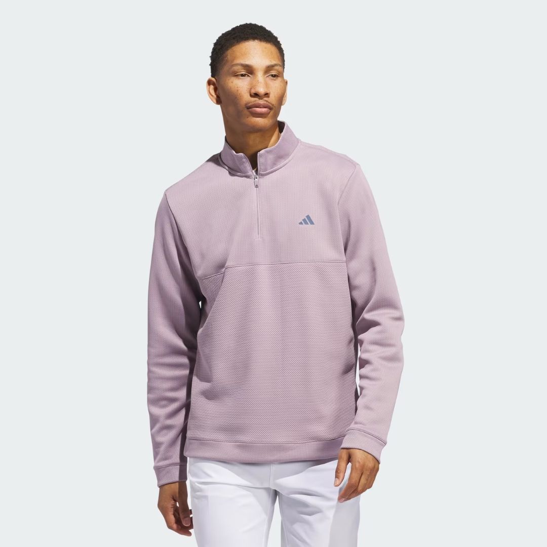 adidas Ultimate365 Textured 1/4-Zip Sweatshirt