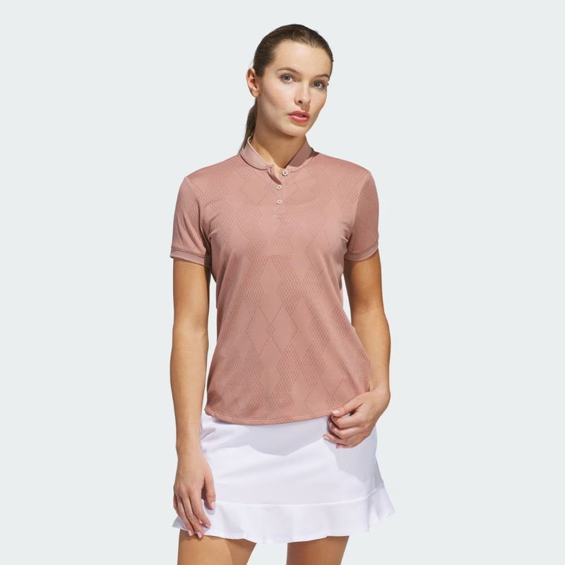adidas Women's Ultimate365 Diamond Jacquard Polo
