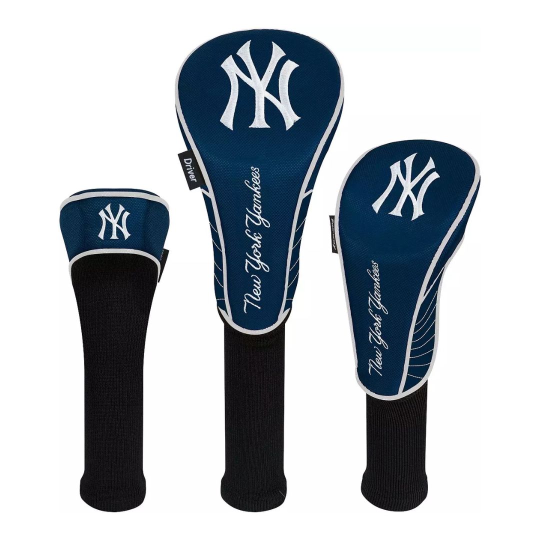 Team Effort MLB Headcovers - 3 Pack, Type: Yankees
