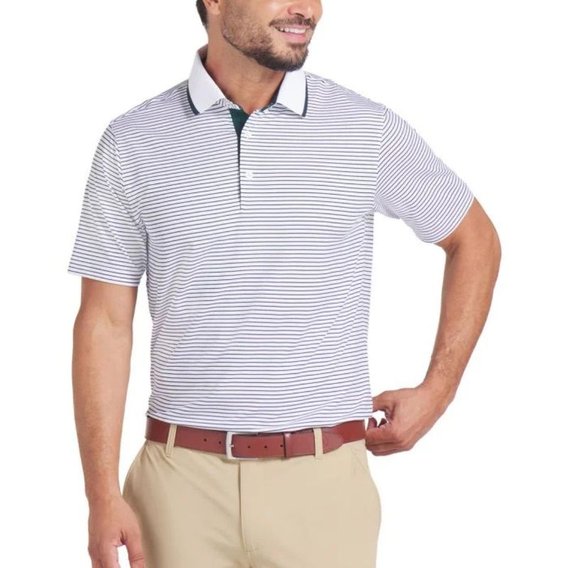 PUMA MATTR Elevated Stripe Golf Polo