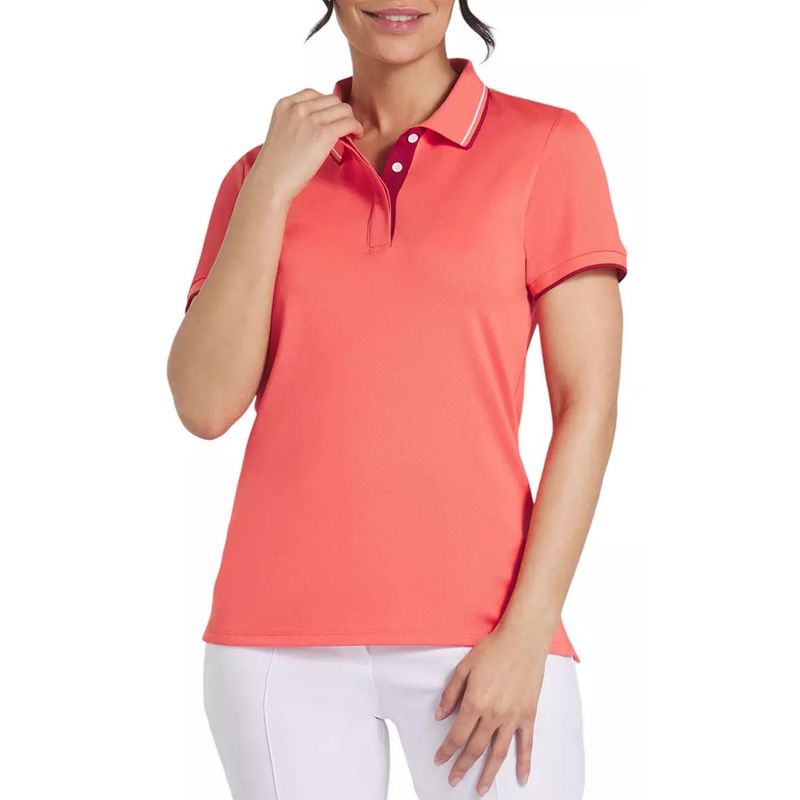 PUMA Women's Pique Tipped Polo