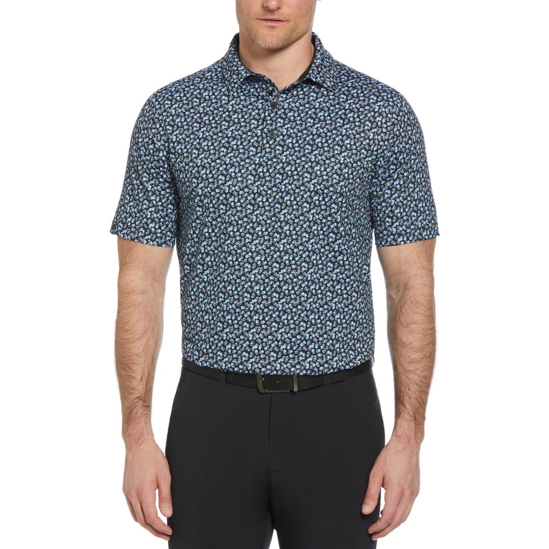 Callaway Polaroid Confetti Print Golf Polo