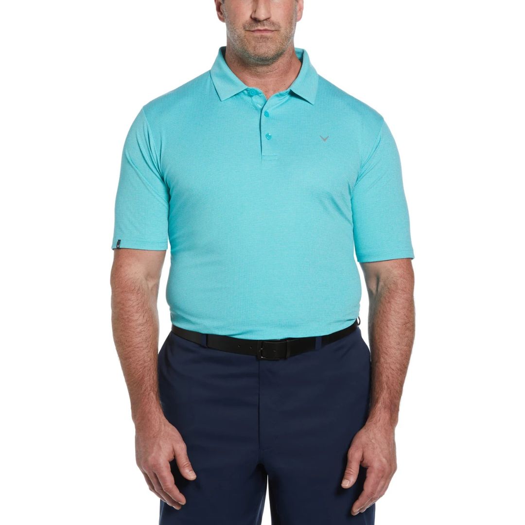 Callaway Ventilated Classic Jacquard Polo