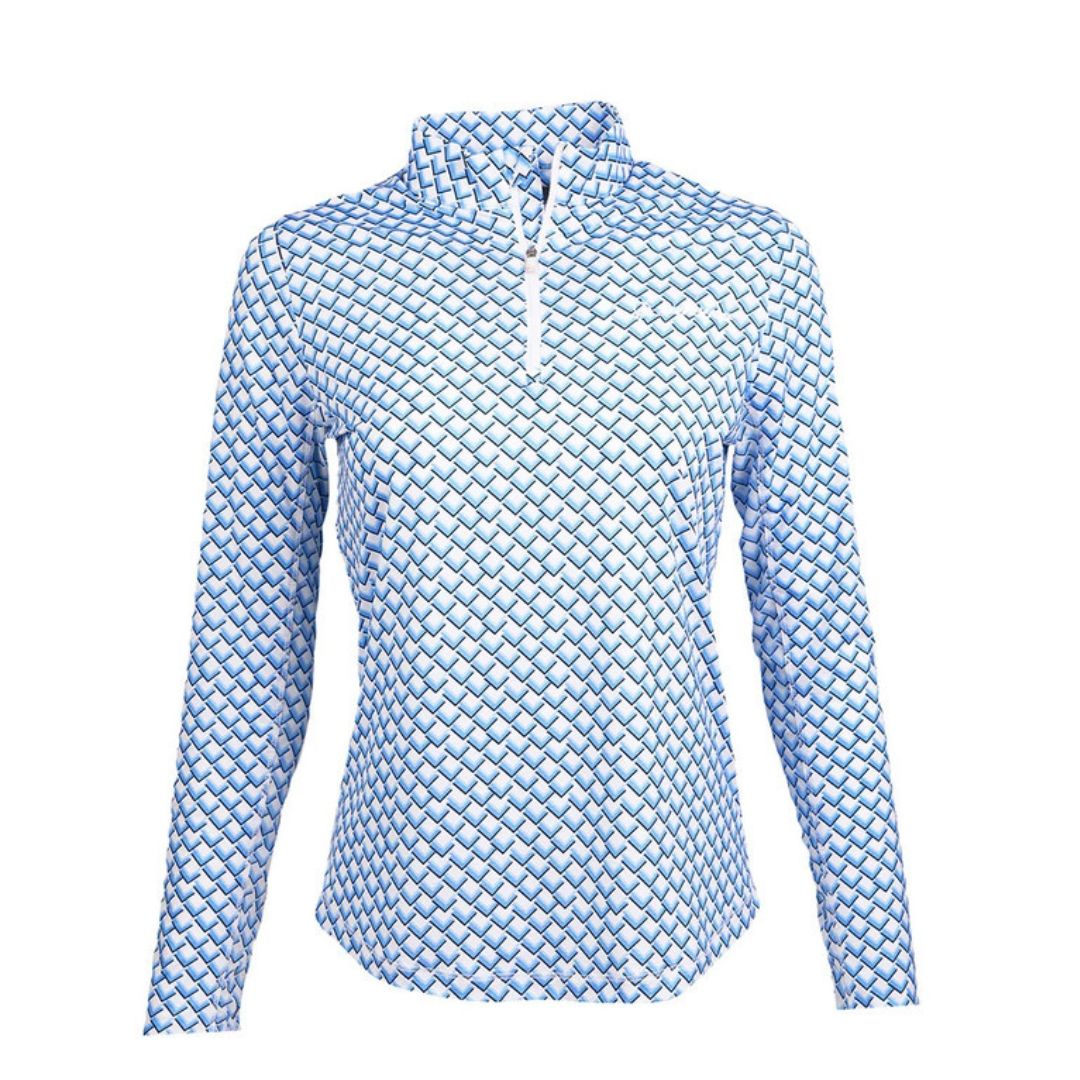 Callaway Women’s Chevron Geo Long-Sleeve Shirt