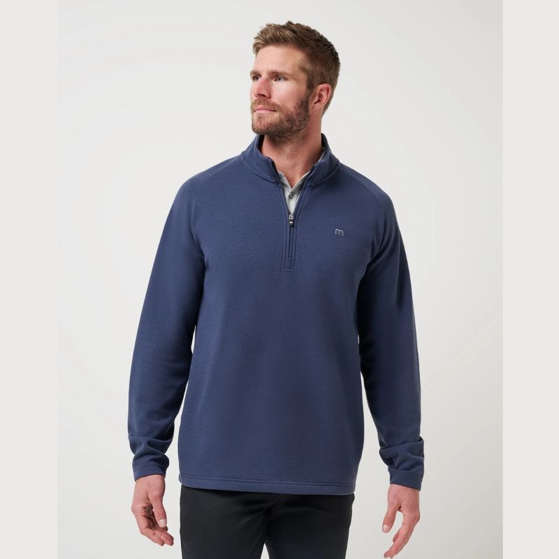 TravisMathew Upgraded 1/4-Zip Pullover