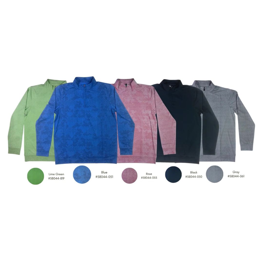 The Weather Co. Honeycomb 1/4-Zip Pullover