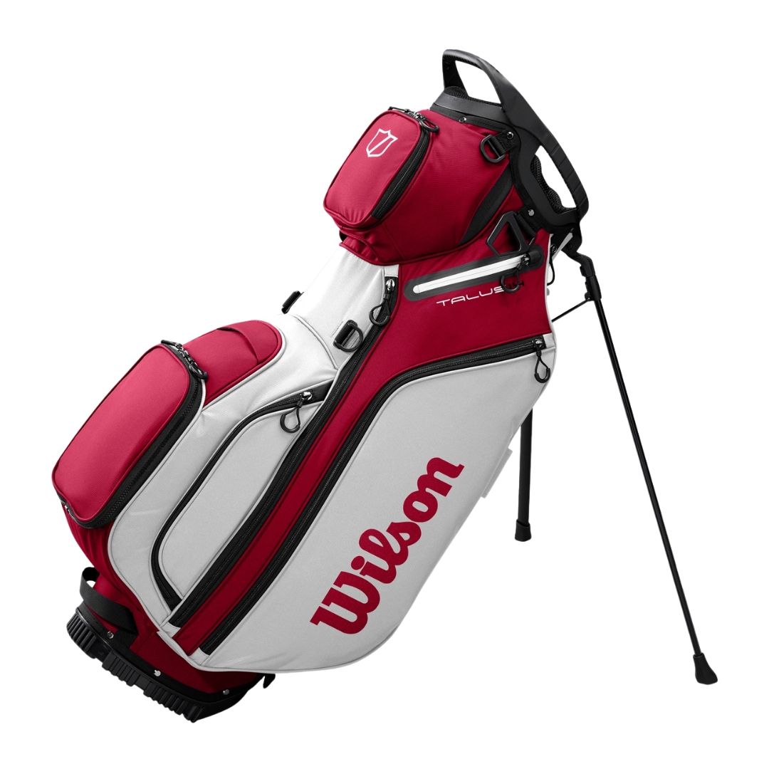 Wilson Talus Stand Bag, Color: Staff Red