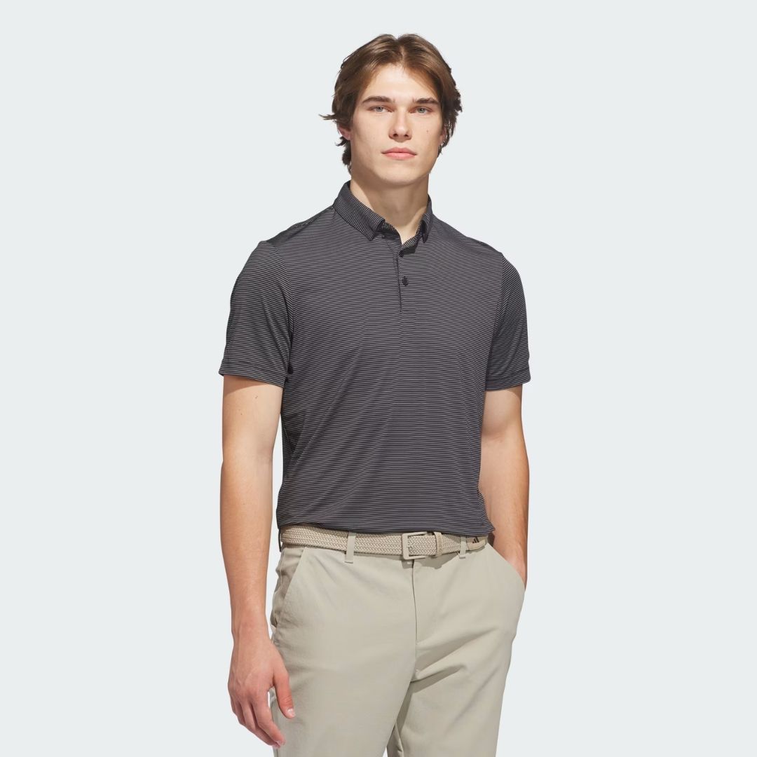 adidas Ultimate365+ Pencil Stripe Climacool Polo