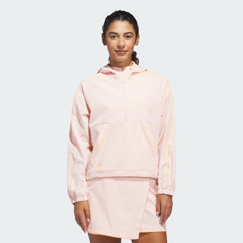 adidas Women's Ultimate365 Seersucker 1/4-Zip Jacket